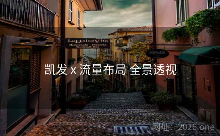 凯发 x 流量布局 全景透视