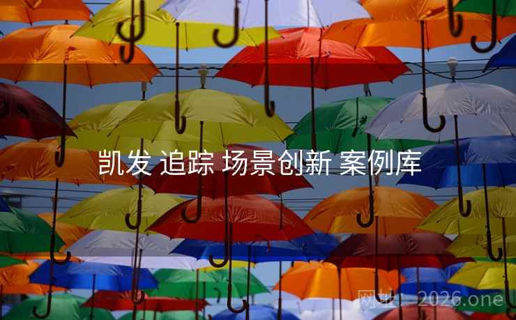 凯发 追踪 场景创新 案例库