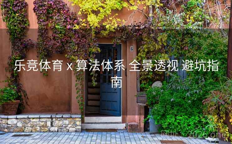 乐竞体育 x 算法体系 全景透视 避坑指南