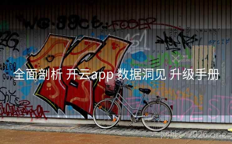全面剖析 开云app 数据洞见 升级手册