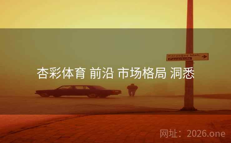 杏彩体育 前沿 市场格局 洞悉 杏彩体育 前沿 市场格局 洞悉